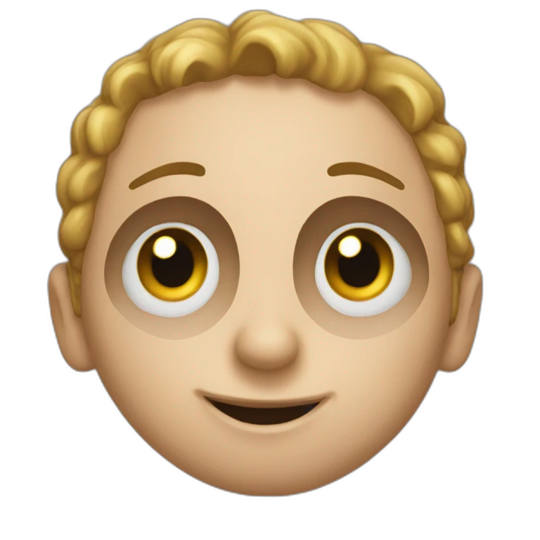 Emoji yeux en l'air emoji