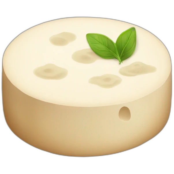 round tofu emoji