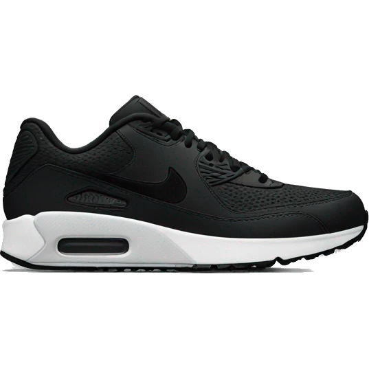 black nike running shoes emoji