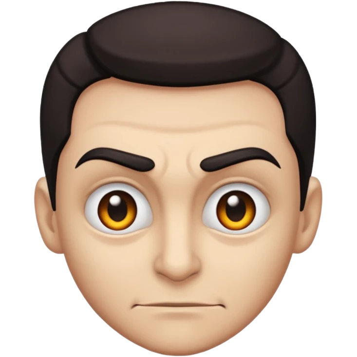 Evil smirk emoji