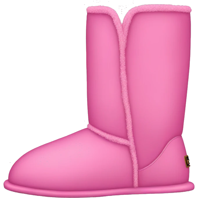 Pink uggs emoji