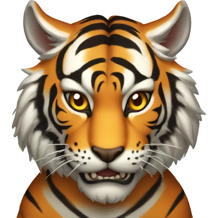 demon tiger emoji