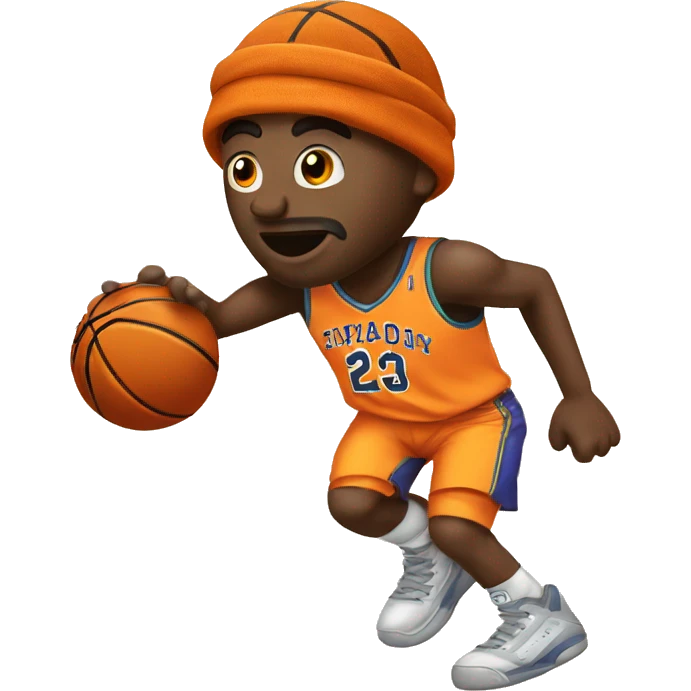 Basketball crossover  emoji