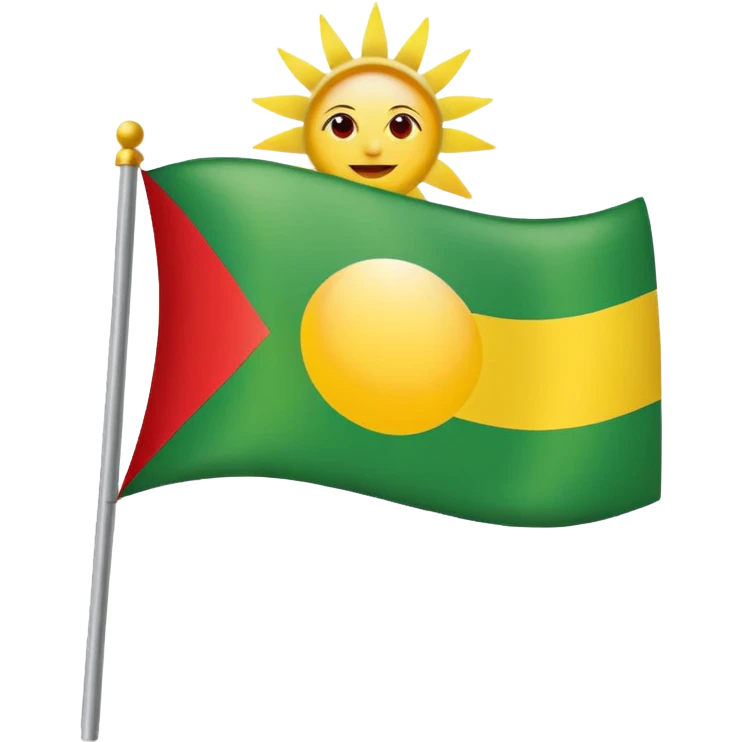 Kurdish flag emoji