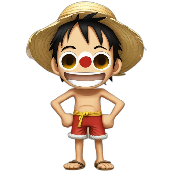 Monkey D luffy emoji