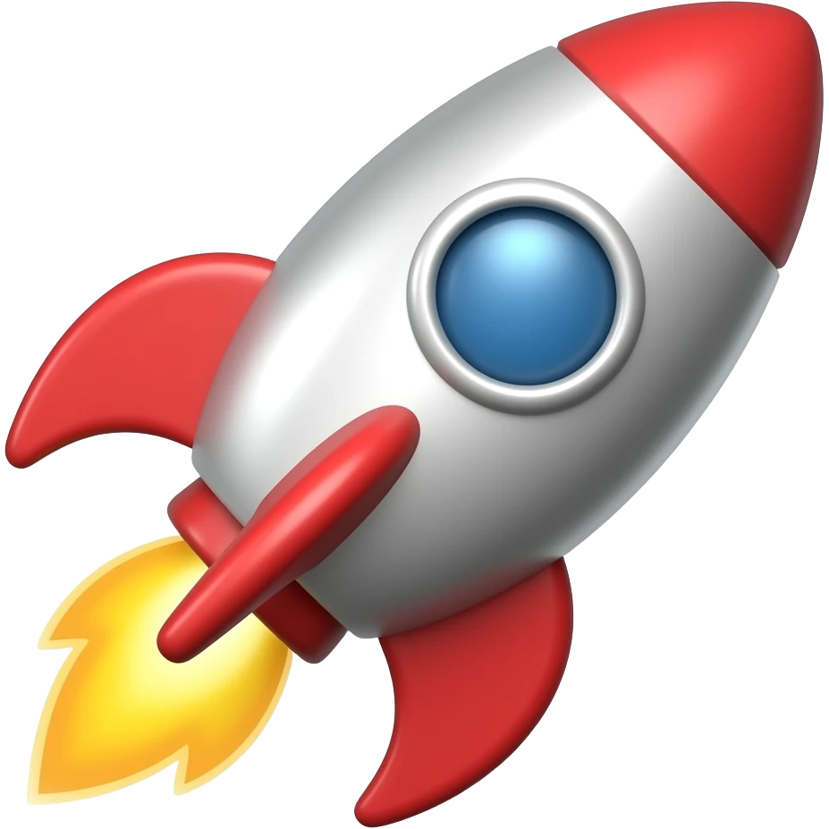 rocket emoji