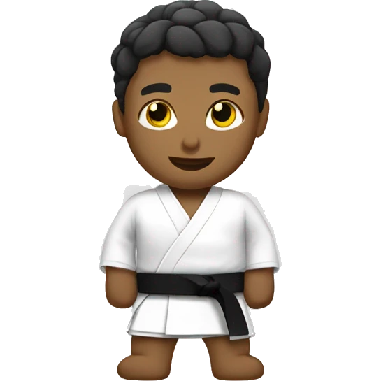 martial arts white belt emoji