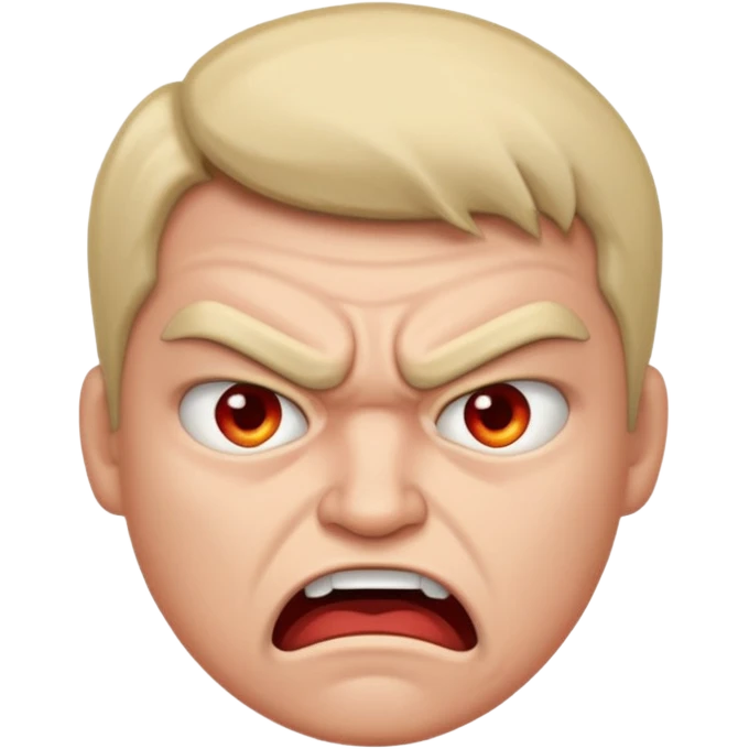 今天很生气 emoji