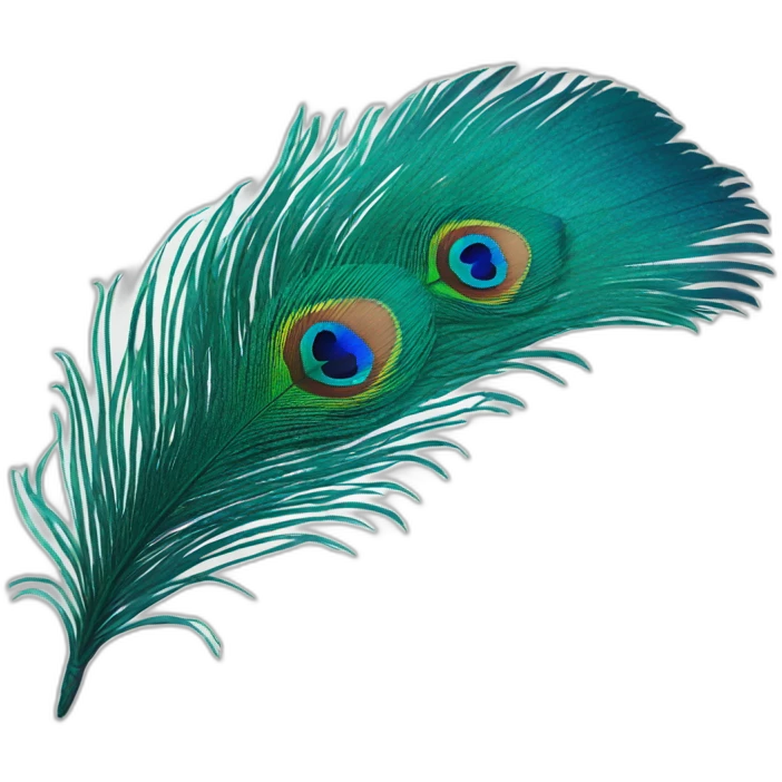 peacock feather emoji | AI Emoji Generator