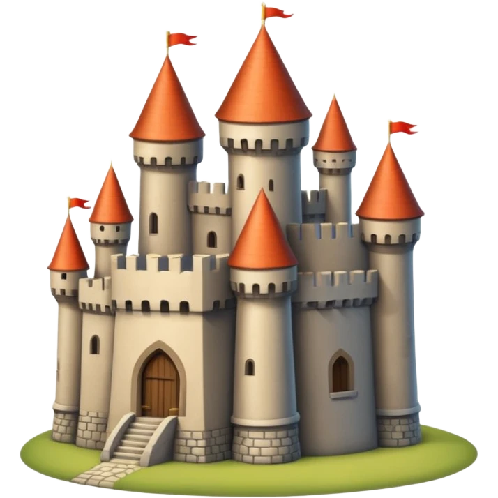 two castle emoji