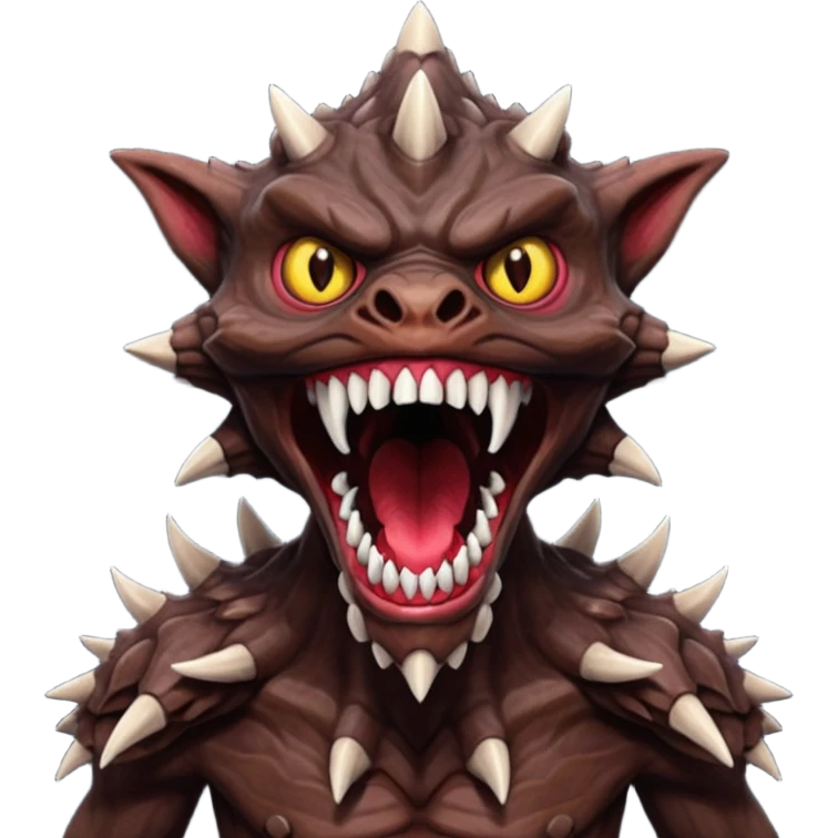 Stranger things demogorgan emoji