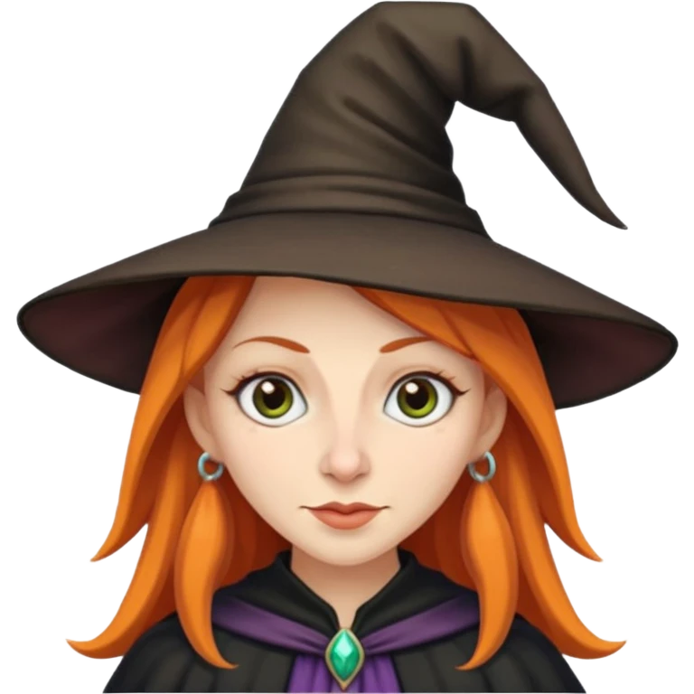 witch with big nose memoji  emoji