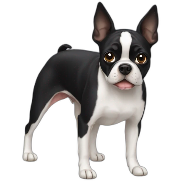 Boston terrie emoji