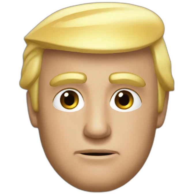 Donald Trump fait du velo emoji