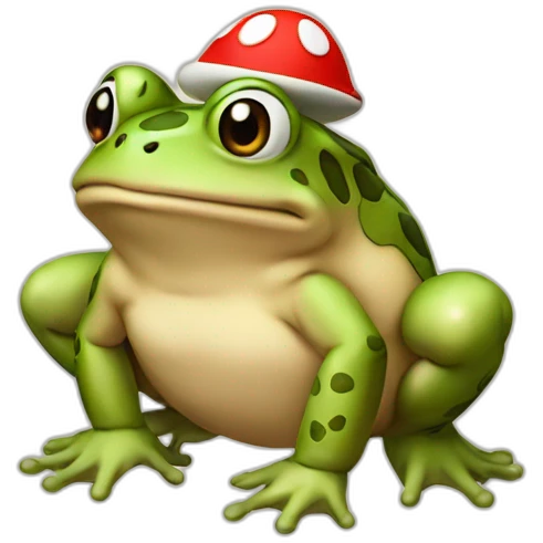 Toad Mario emoji