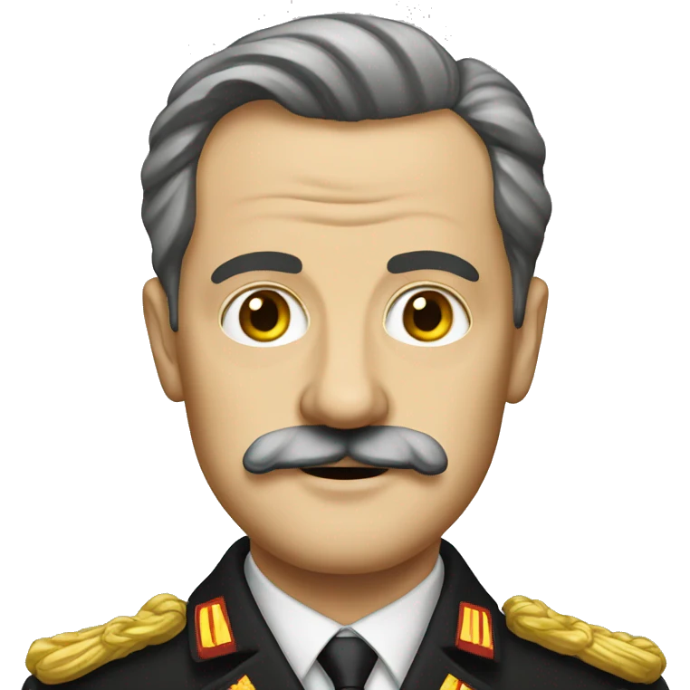 German leader with short mustache  emoji