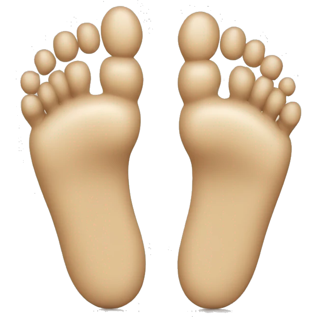Smiling face with feet kicked up emoji