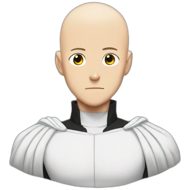 bald one punch man emoji