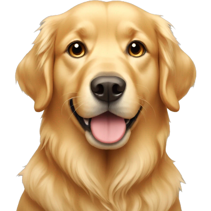 Golden retriever emoji
