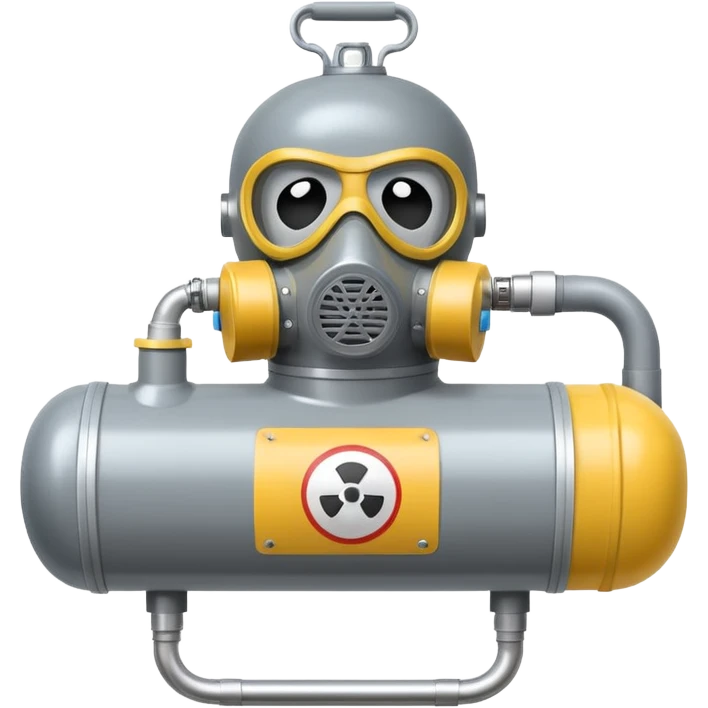 oxygen tank with mask emoji