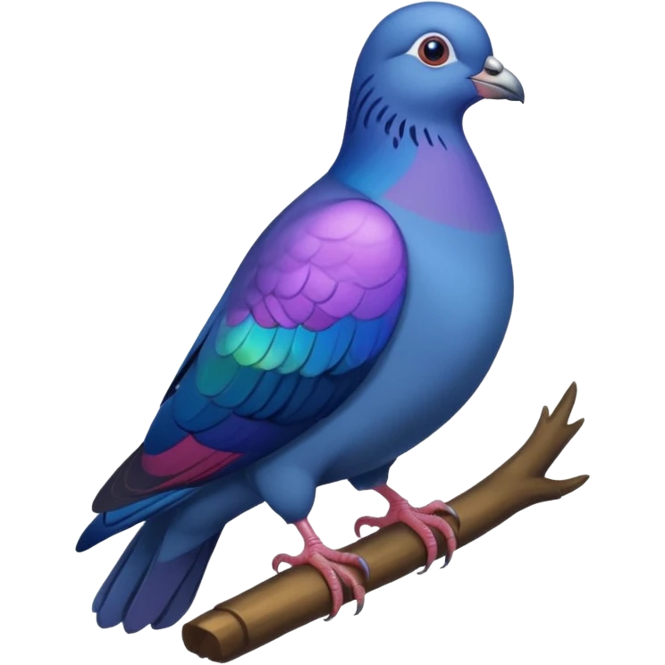 golubiro blue pigeon emoji