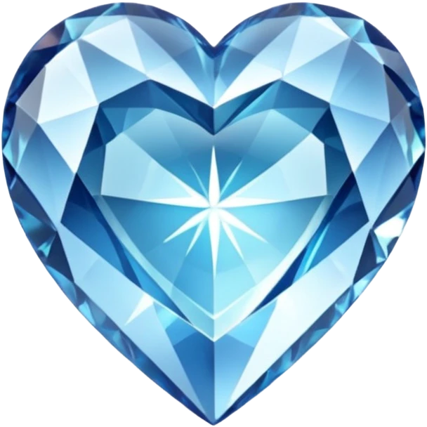 crystal heart emoji