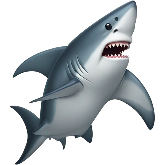 Shark with fin that’s a knife  emoji
