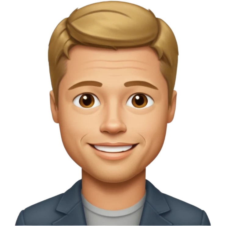 Brad pitt emoji
