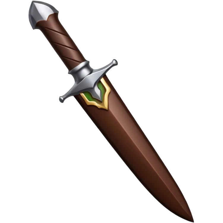 chocolate dagger emoji