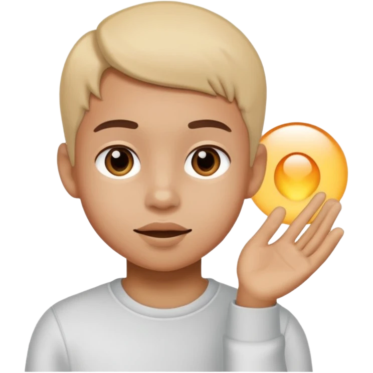 The 6 7 kid doing the 6 7 trend. emoji