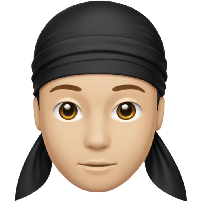 no JUST THE DURAG no human head  emoji