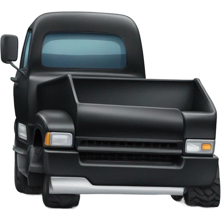 Black Truck emoji