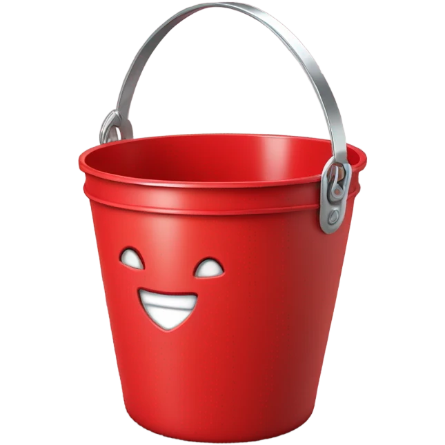 heart bucket emoji
