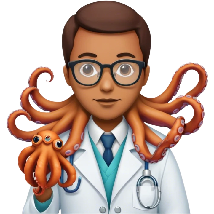 octopus researcher emoji