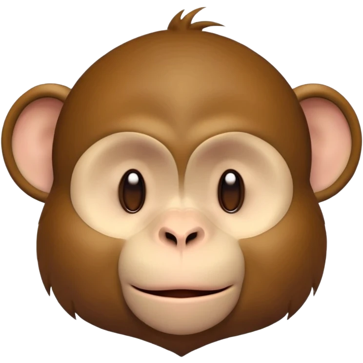 Tired Monkey face with eyes closed zzz emoji