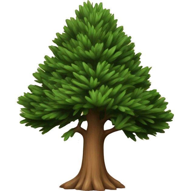  emoji of the exact cedar tree that is on the lebanese flag in black emoji