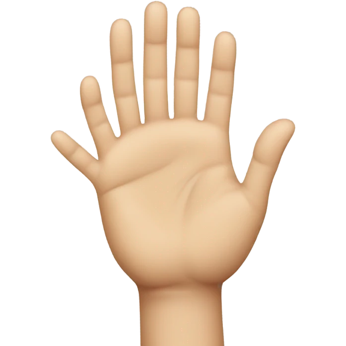 hand make a little emoji