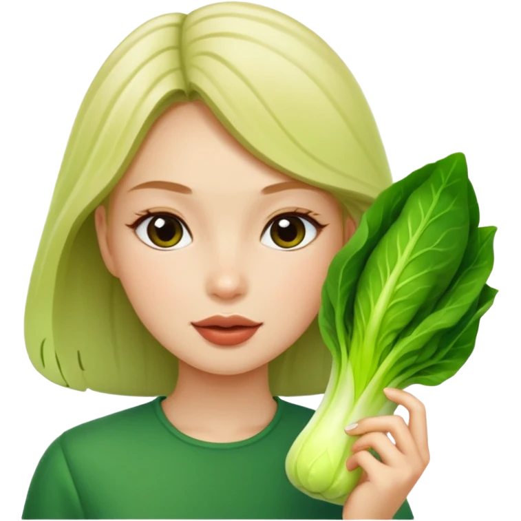 Bok yiyen kız  emoji