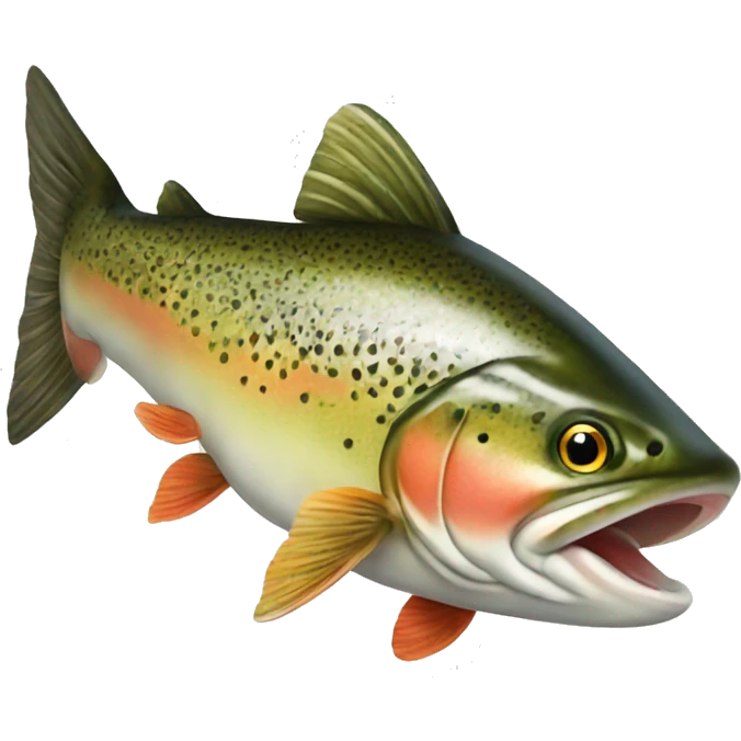 Two legged trout emoji
