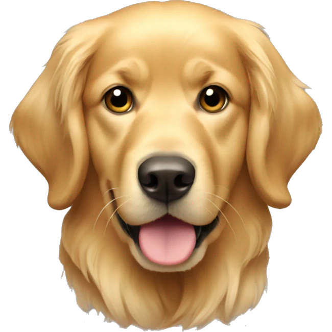 Golden retriever  emoji