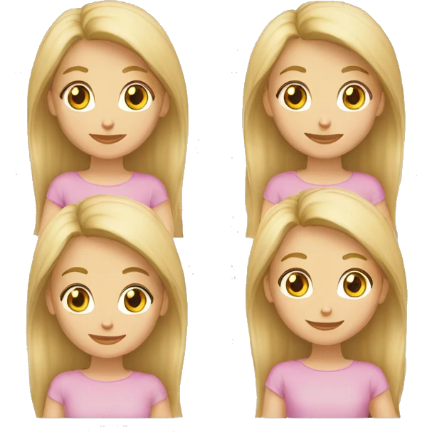 2 mejores amigas una rubia y otra castaña esquiando  emoji