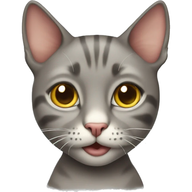 cat with human body emoji