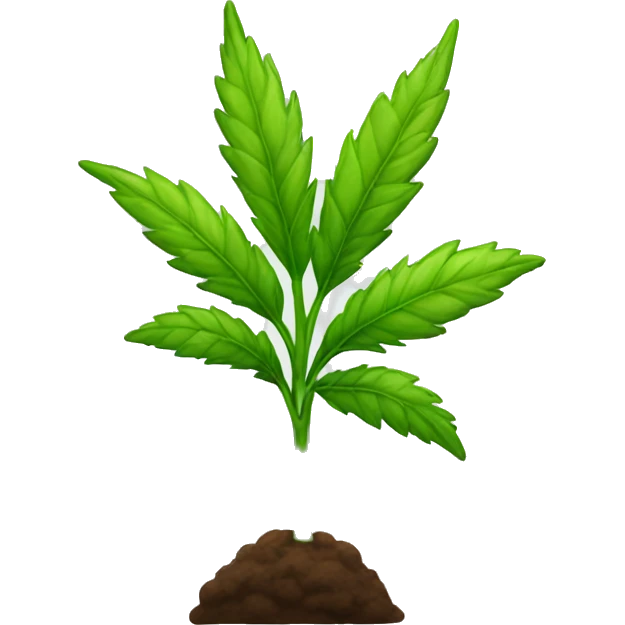 Weed plant emoji