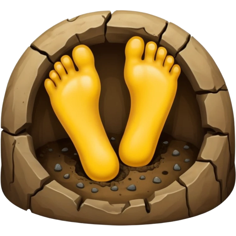 foot in hole emoji