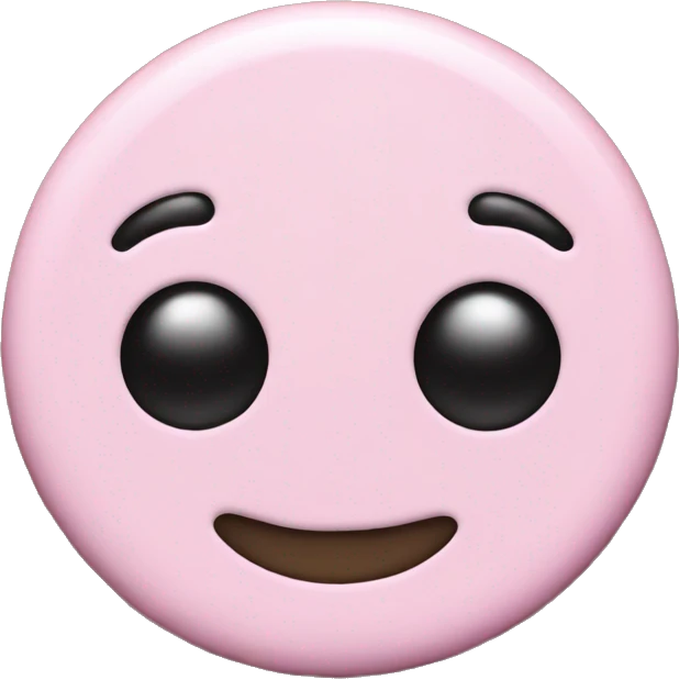 light pink oreo emoji
