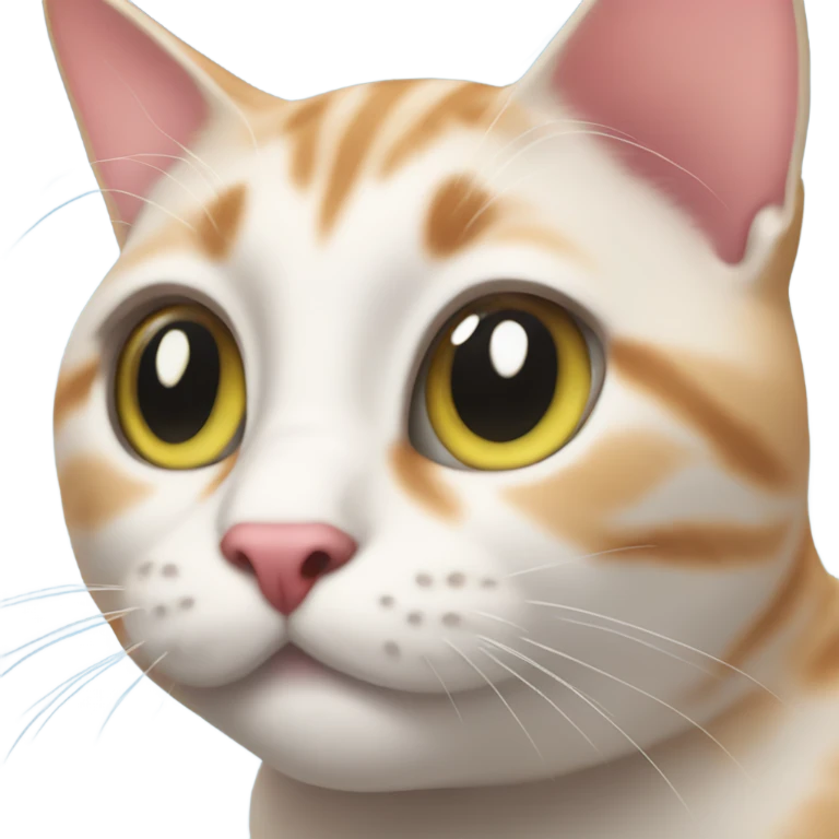 Cat sticking tongue out emoji