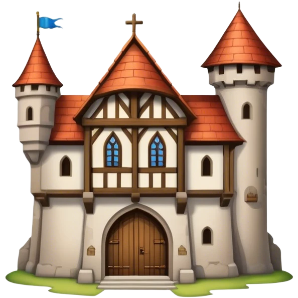 medieval building emoji