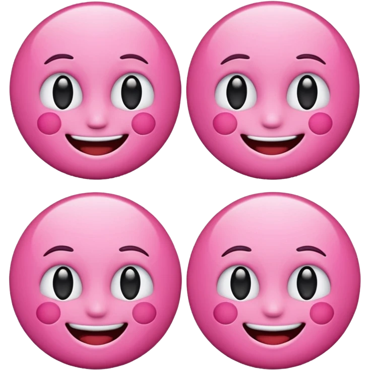 Imojis rosa emoji