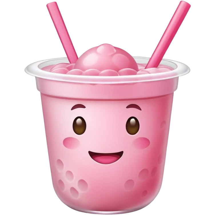Lychee boba emoji  emoji