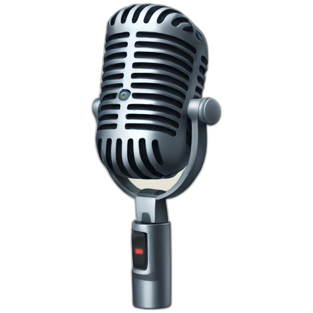 Microphone cassé emoji
